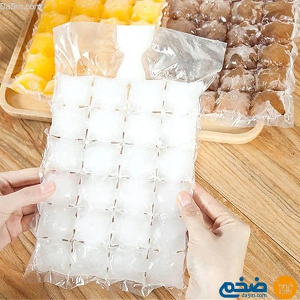 Ice cube making bags