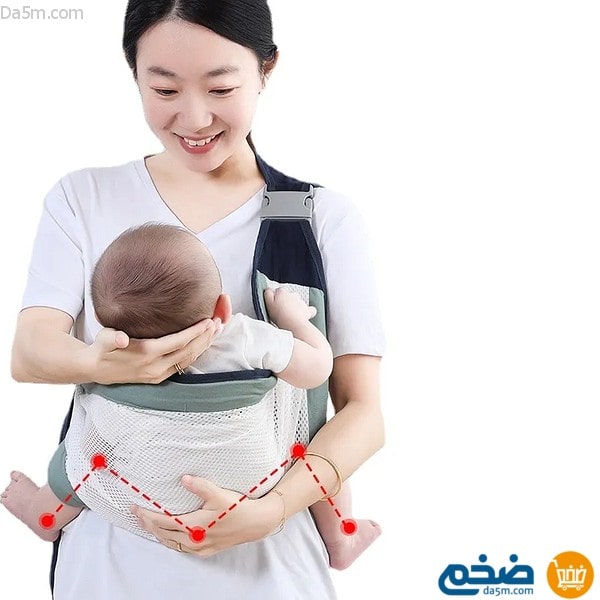 Mesh baby carrier