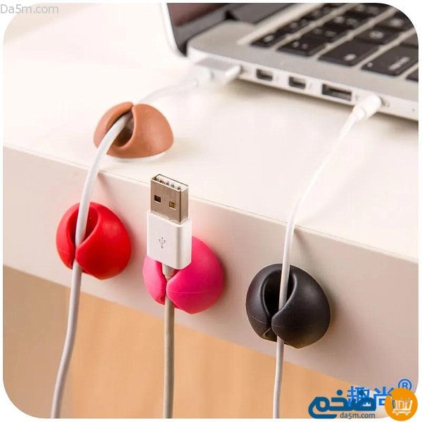 Self-adhesive cable organizer 5 pieces