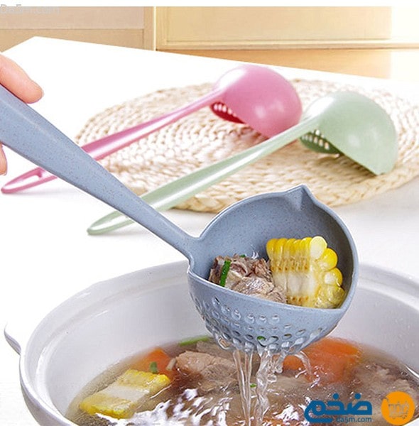 Perfect food spoon and strainer 2 in 1