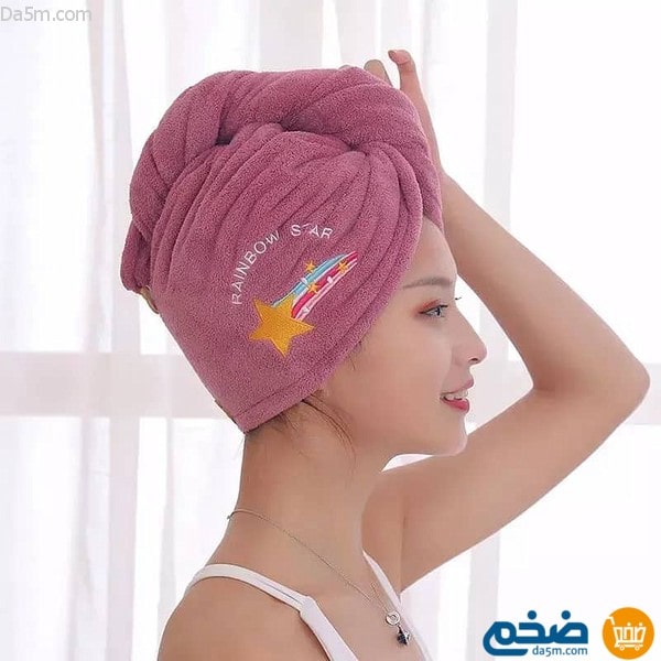 Cotton towels for drying hair