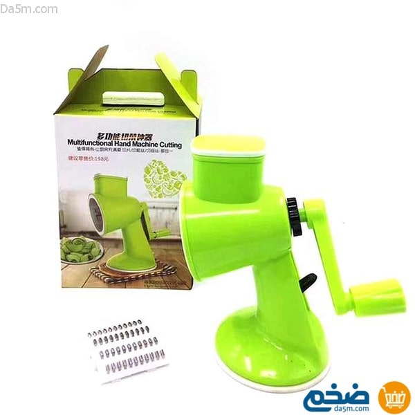 Multi-use manual slicer and grater