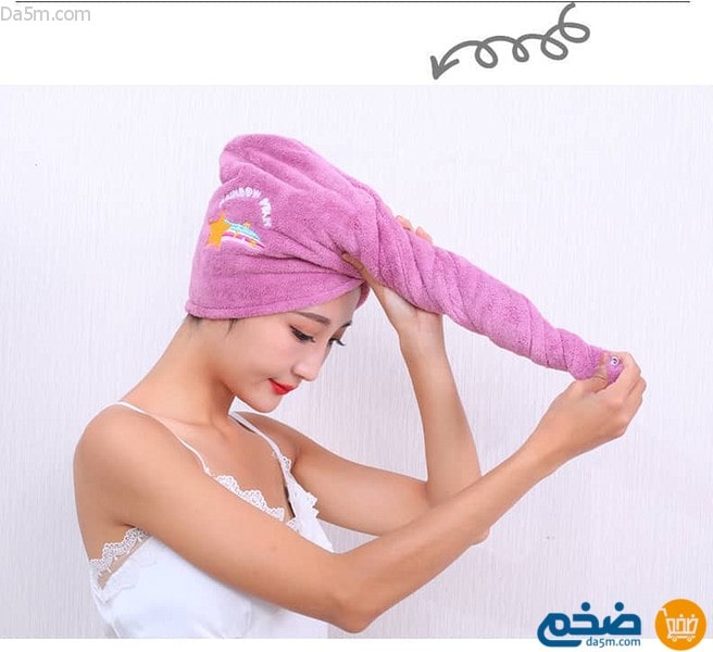 Cotton towels for drying hair