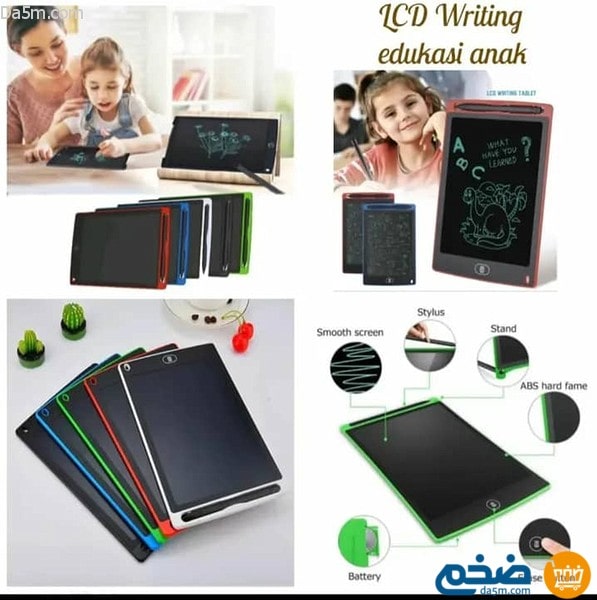 لوحة اطفال تعليمية للرسم والكتابة بشاشة LCD