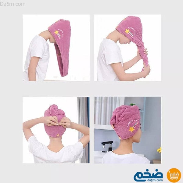 Cotton towels for drying hair