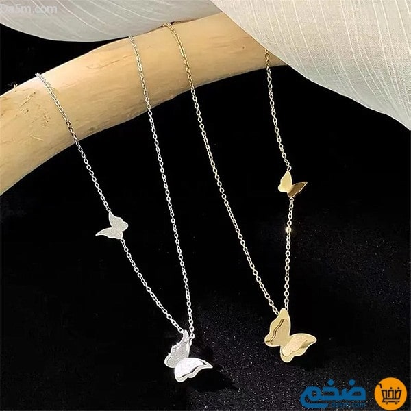 Elegant butterfly necklace