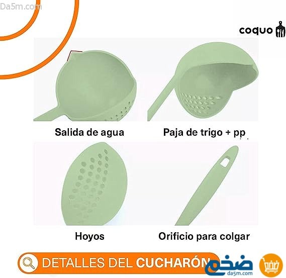 Perfect food spoon and strainer 2 in 1