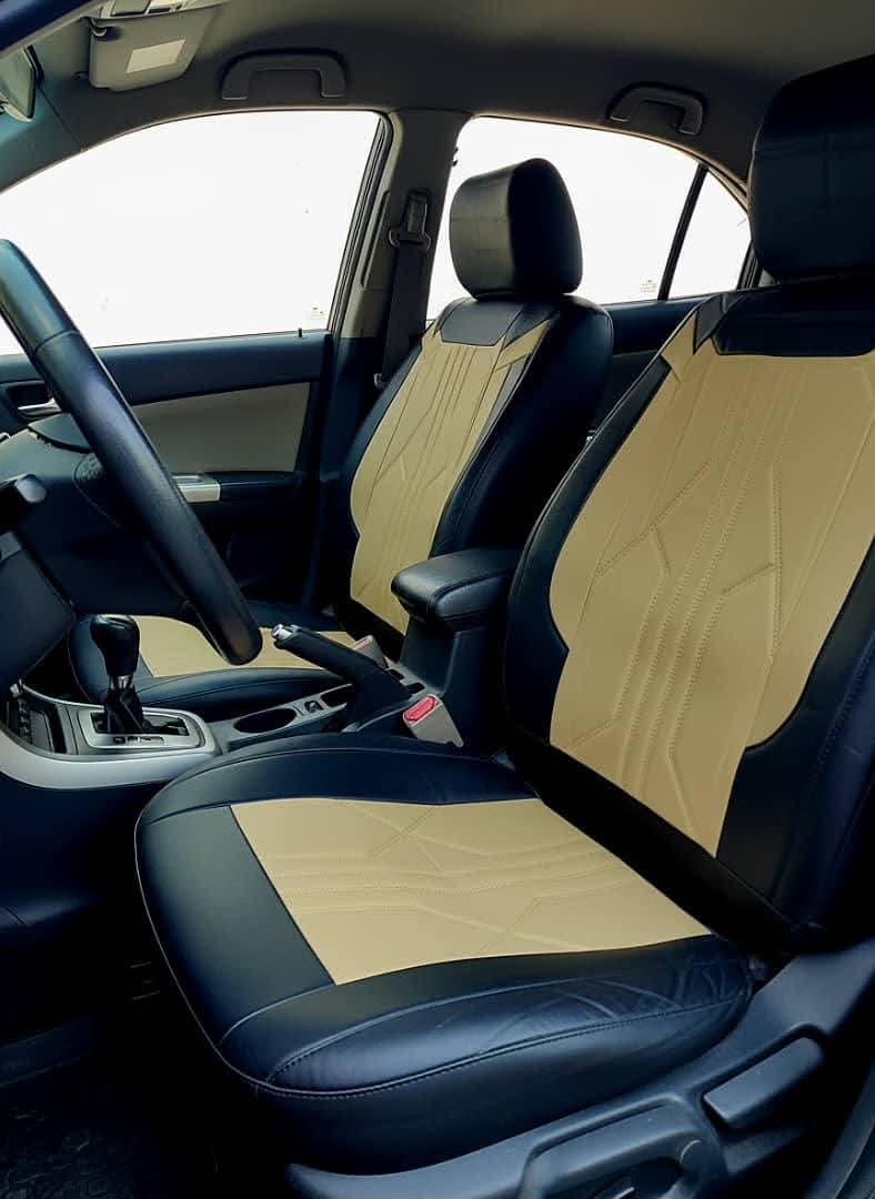 تلبيسات جلد لكراسي السيارات امامي وخلفي