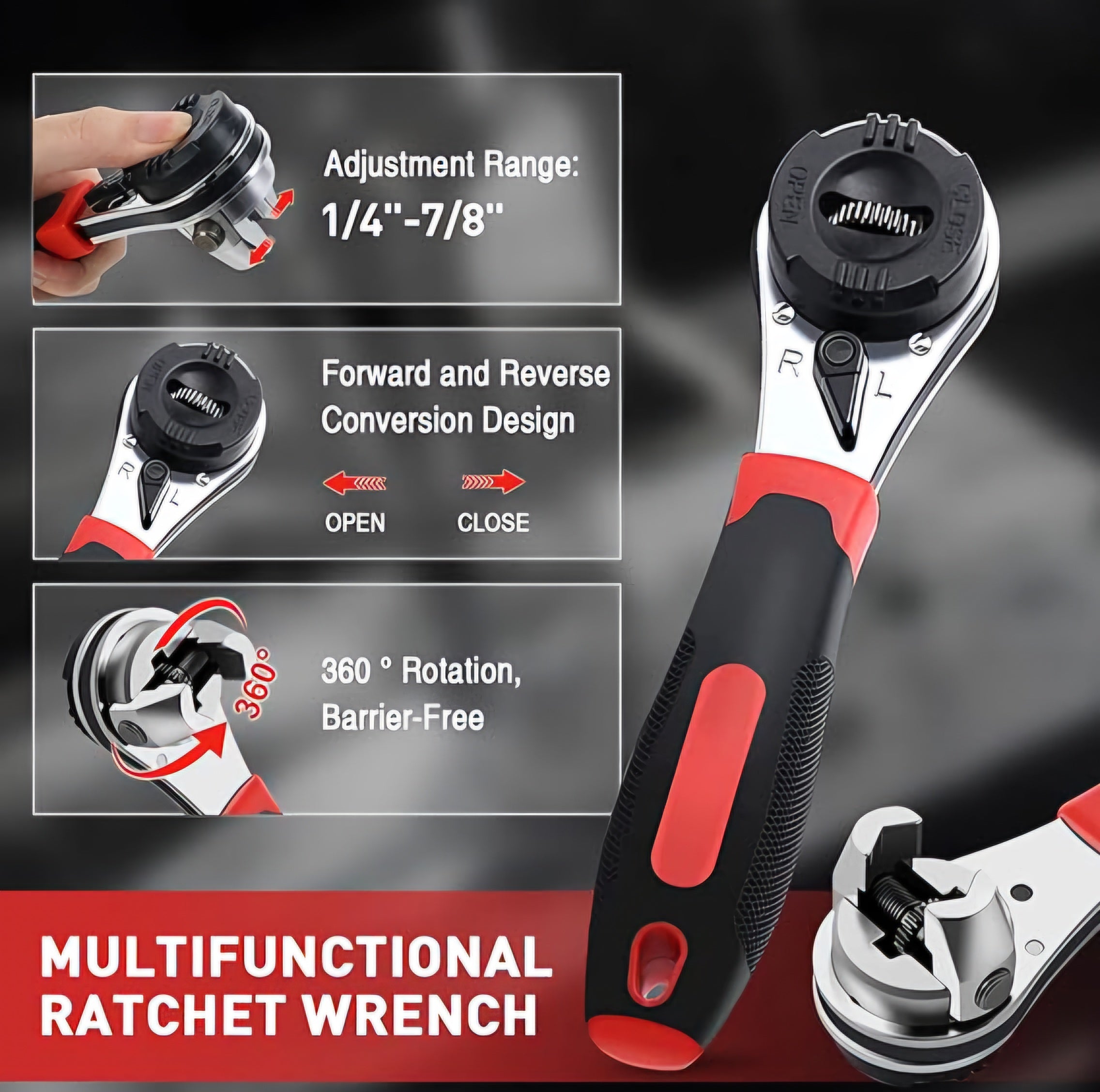 مفك براغي متعدد الاستخدامات والمقاسات