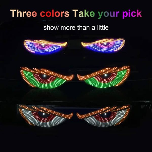 👀 لمبات LED عيون شرسة للسيارة