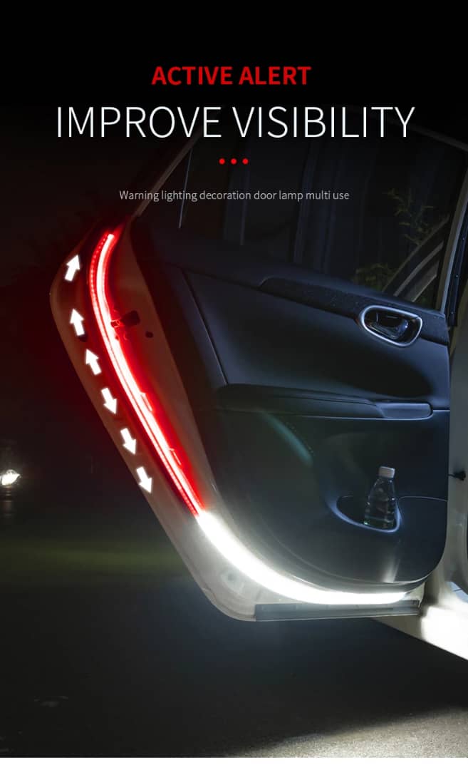 شريط الإضاءة LED الذكي لأبواب السيارة
