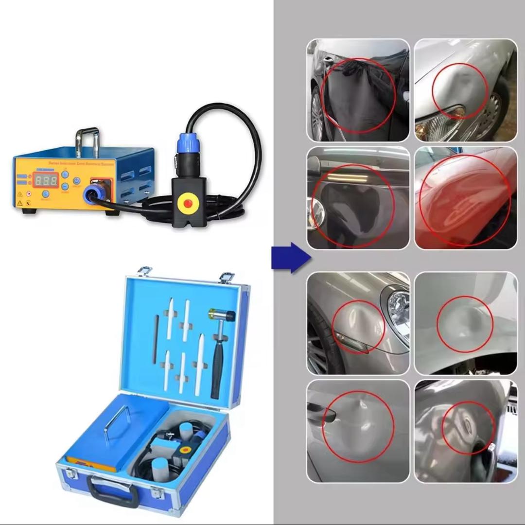 🚗جهاز إصلاح طعجات السيارة بدون سمكرة – بتقنية PDR المغناطيسية