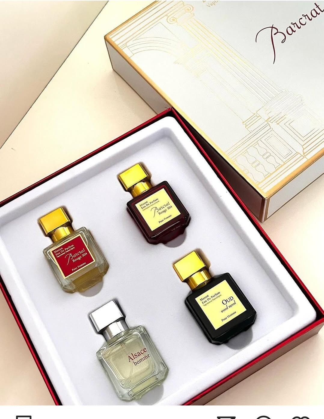 بكج عطور 4×