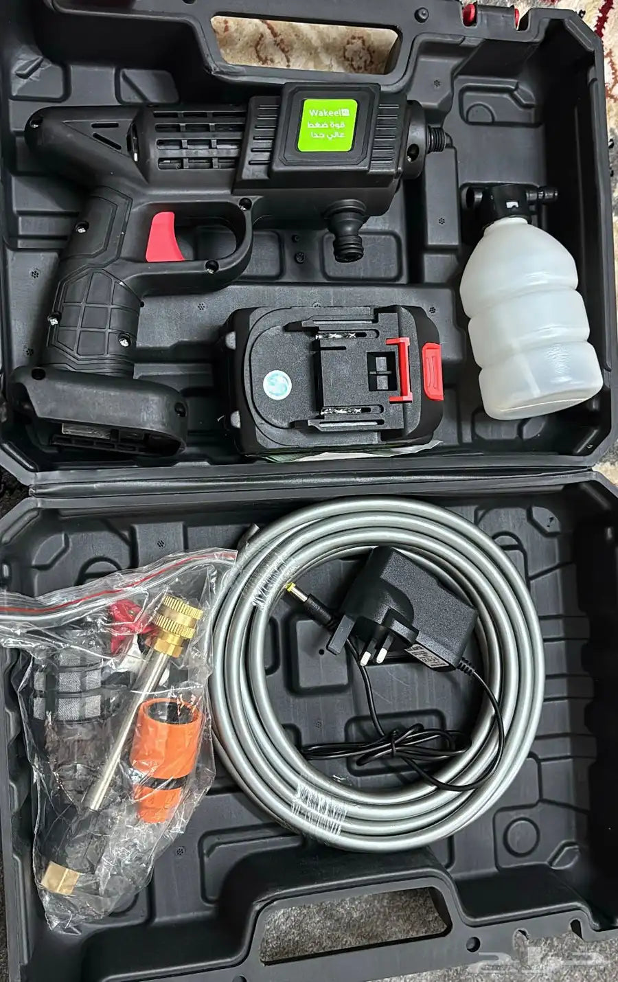 سرويس متنقل بضغط عالي ببطاريه 520V