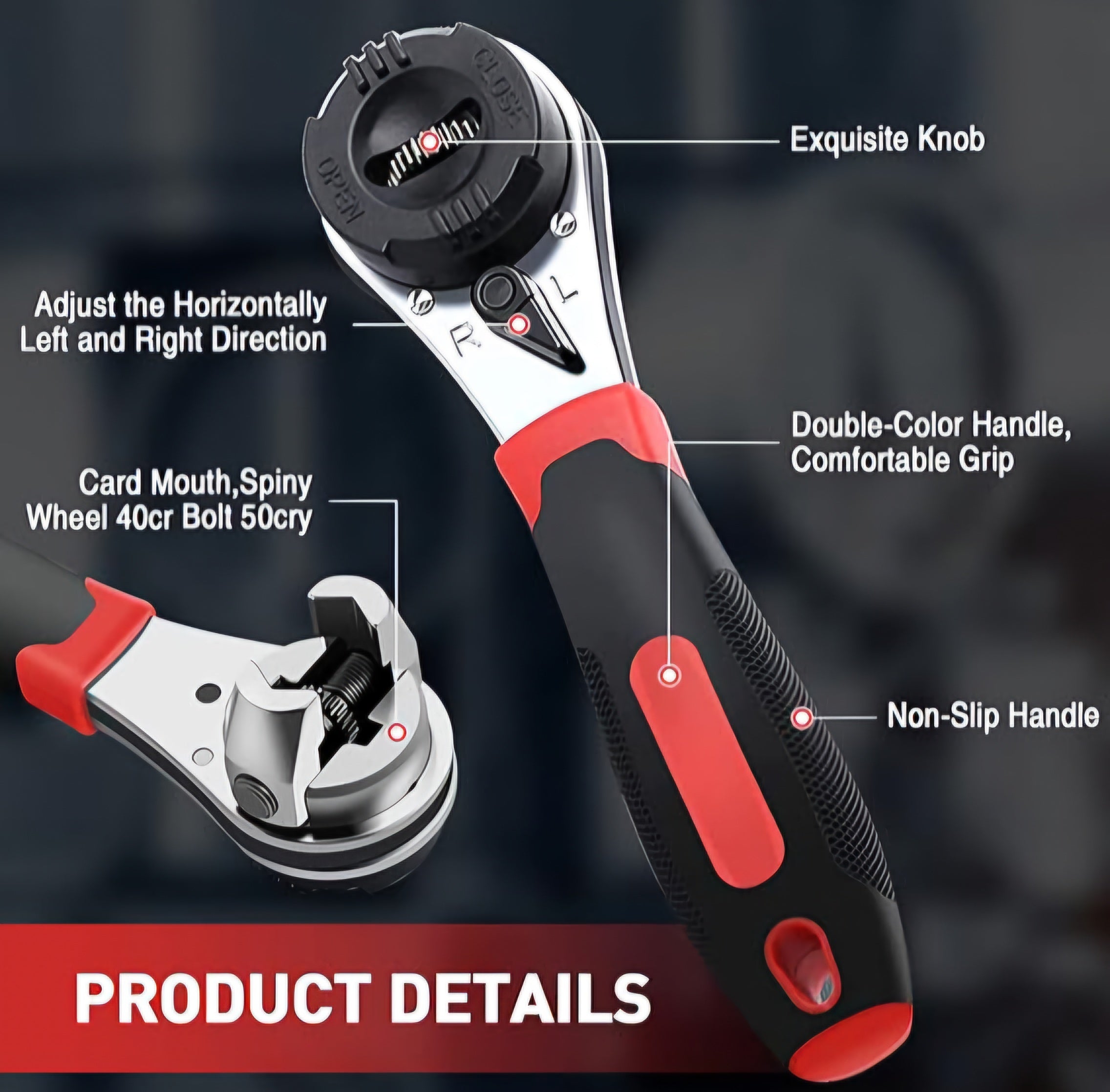 مفك براغي متعدد الاستخدامات والمقاسات