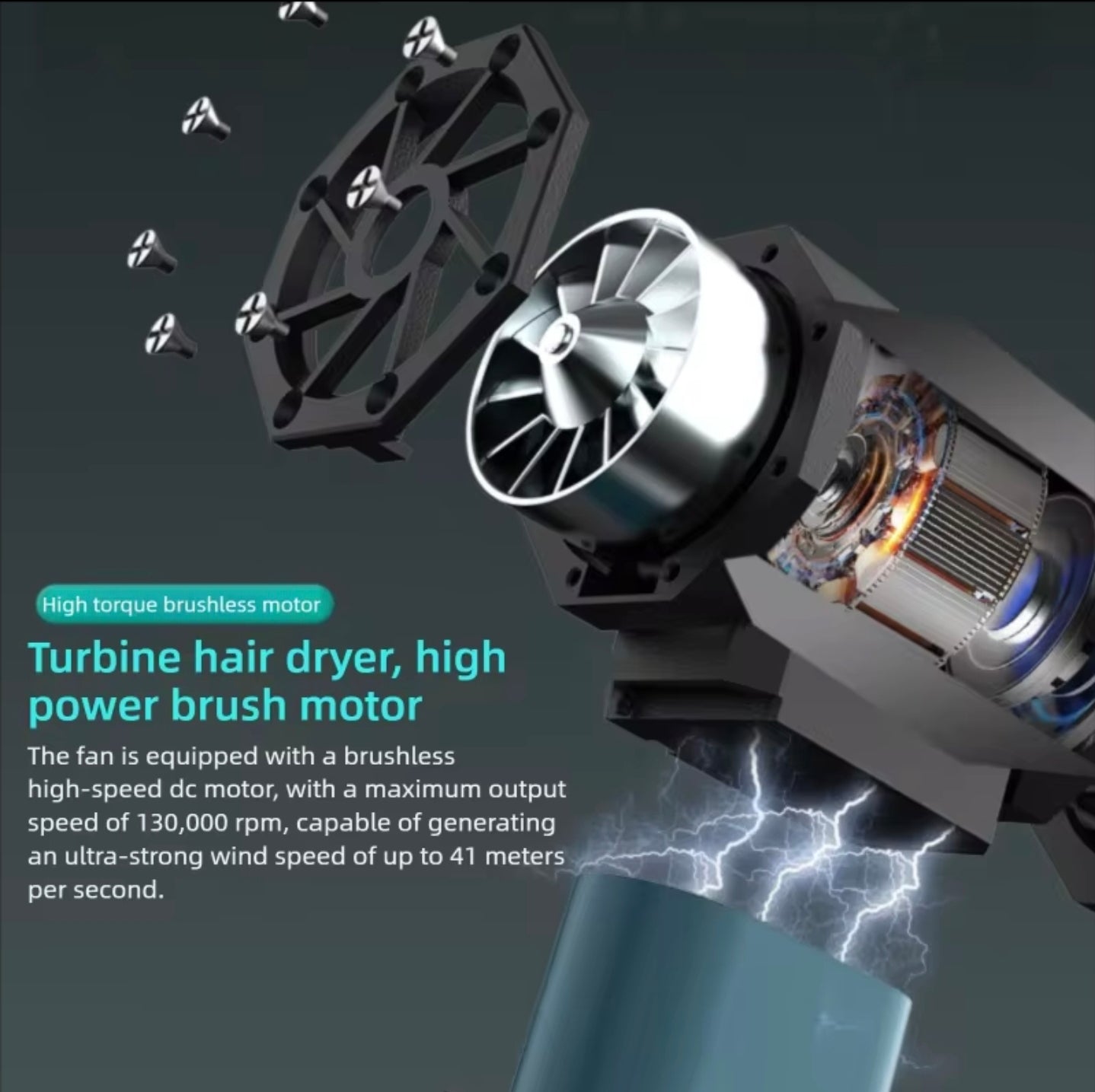 مكنسة هواء لاسلكية قوية 2×1 (شفط + نفخ)