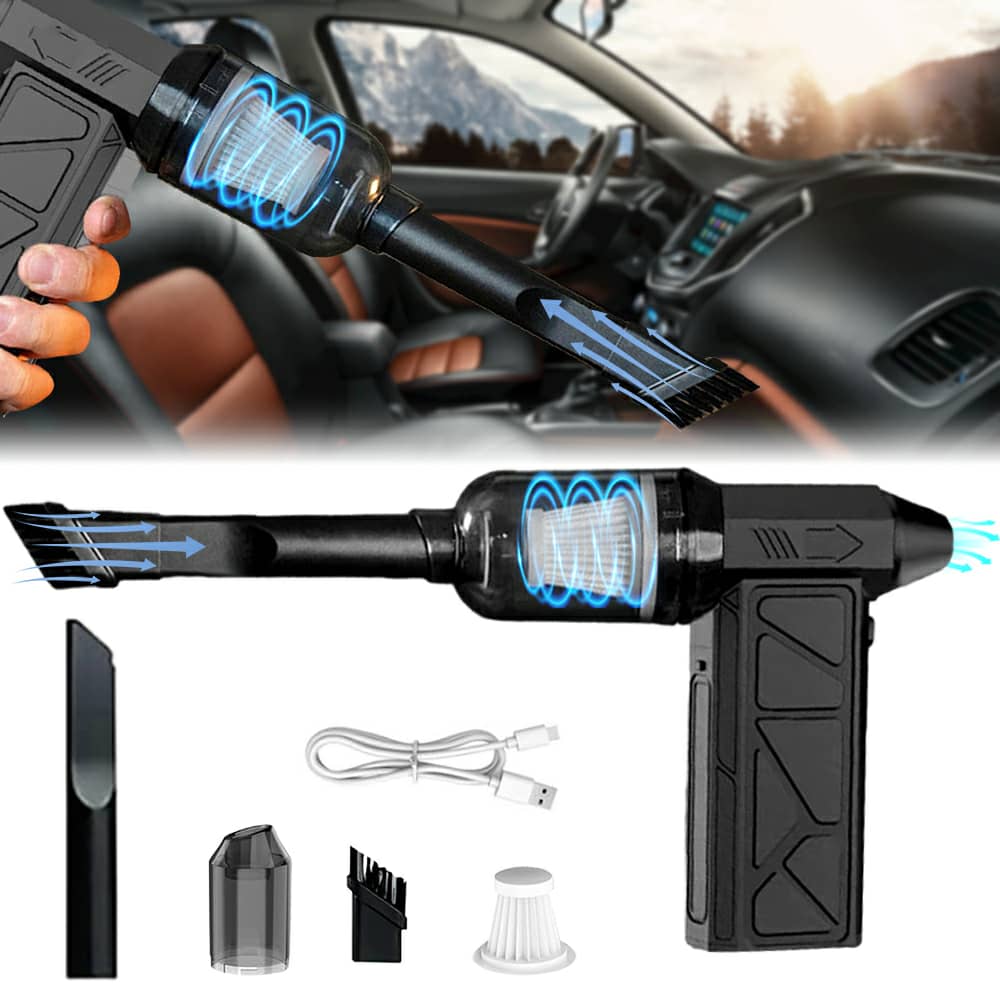 نفاخ هواء تربو + مكنسة لاسلكيه 2×1 من شركة دينكس العالمية