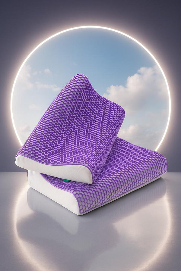 وساده مرنه من مادة TPE لتوفير الراحه والهدوء أثناء النوم