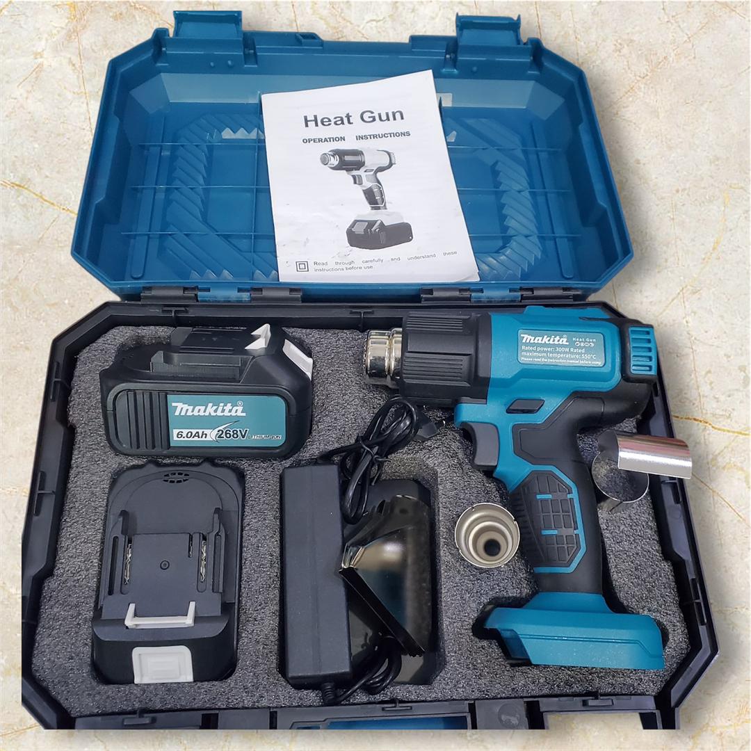 مسدس الهواء الساخن الاحترافي من Makita – ماكيتا 2بطاريات 268V