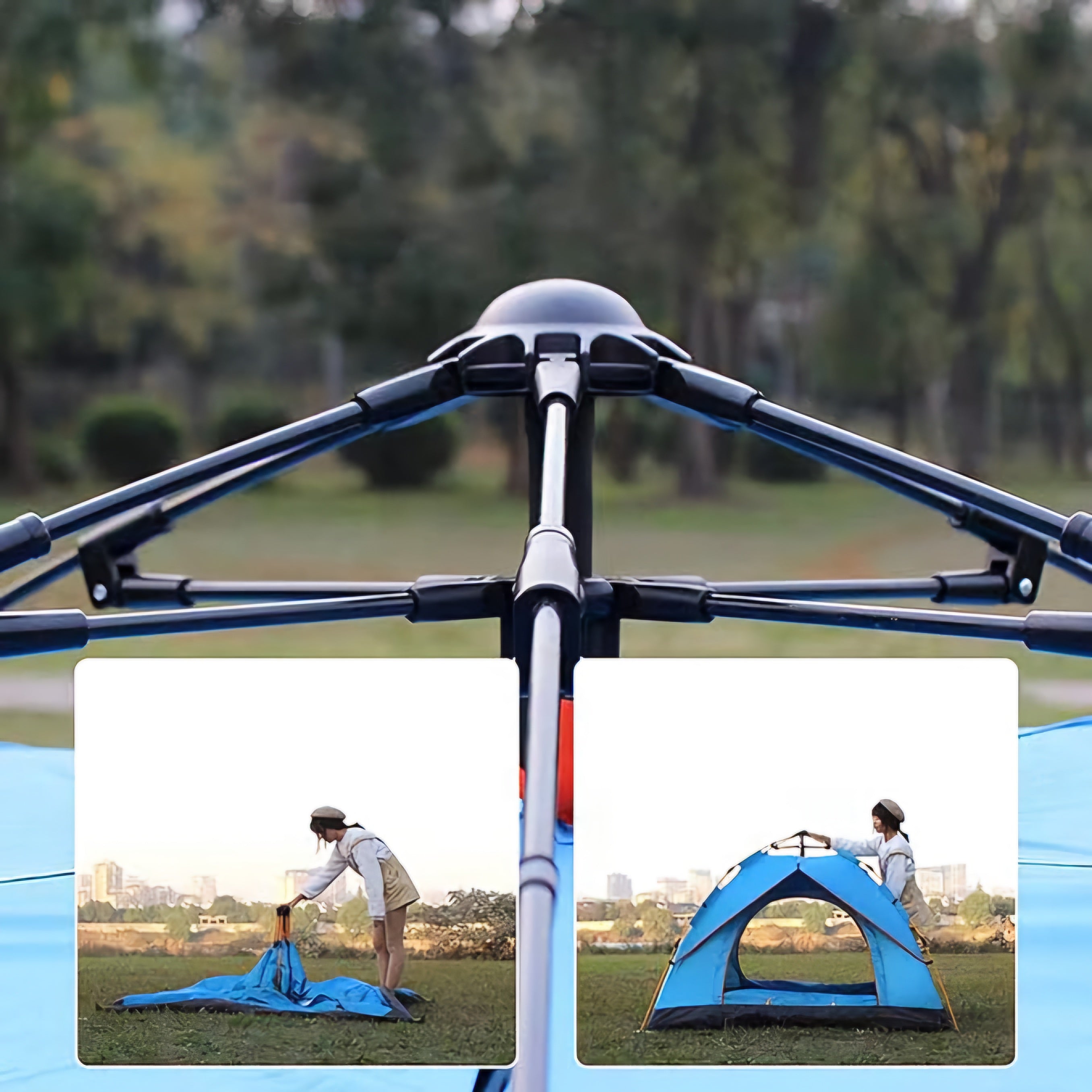 خيمه رحلات توماتيك