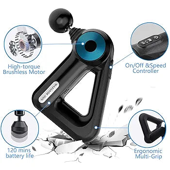 مسدس مساج 9 روس للجسم كامل لاسلكي