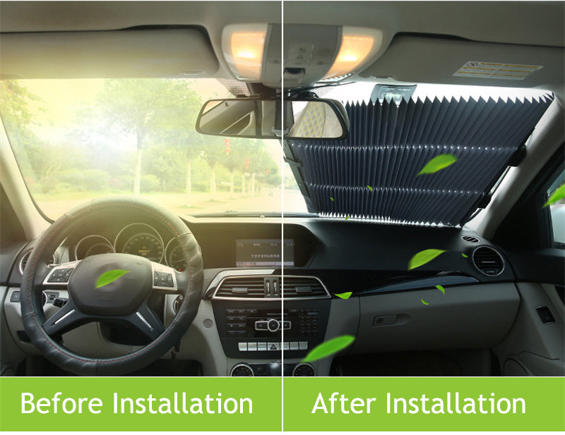 ستارة زجاج سيارة أوتوماتيكية قابلة للسحب