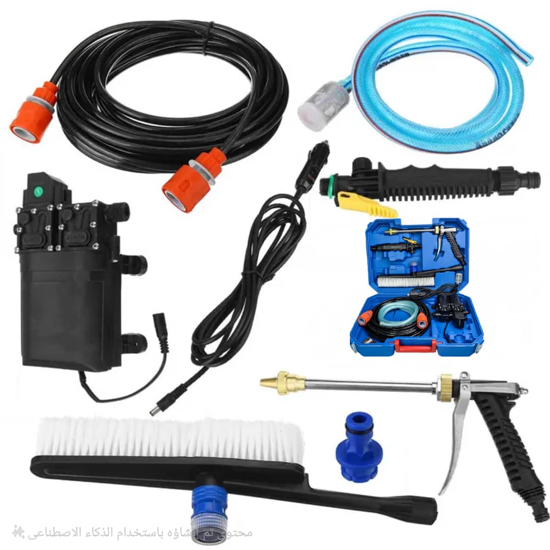 سرويس 12V لسياره ضغط عالي معا كامل توابعه