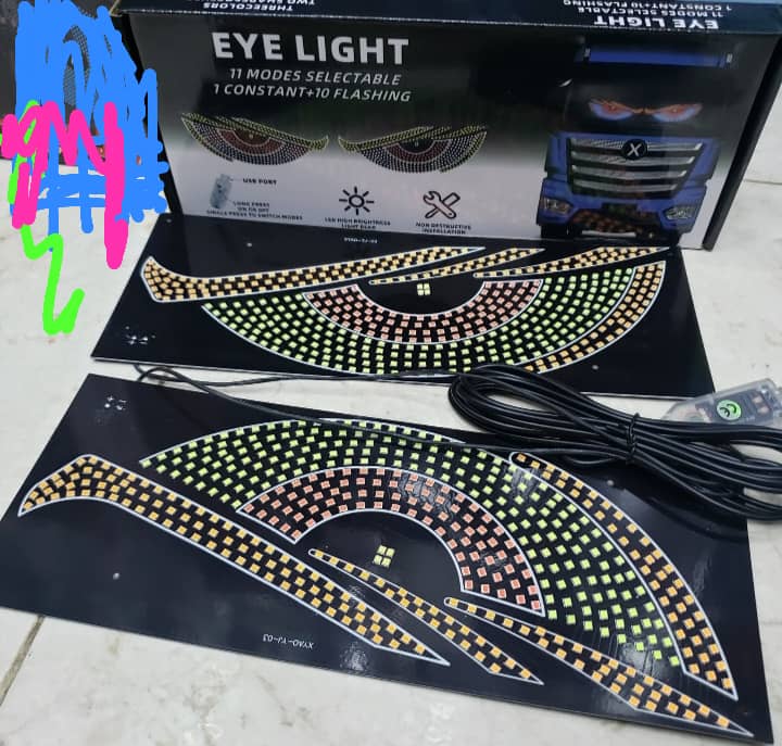 👀 لمبات LED عيون شرسة للسيارة