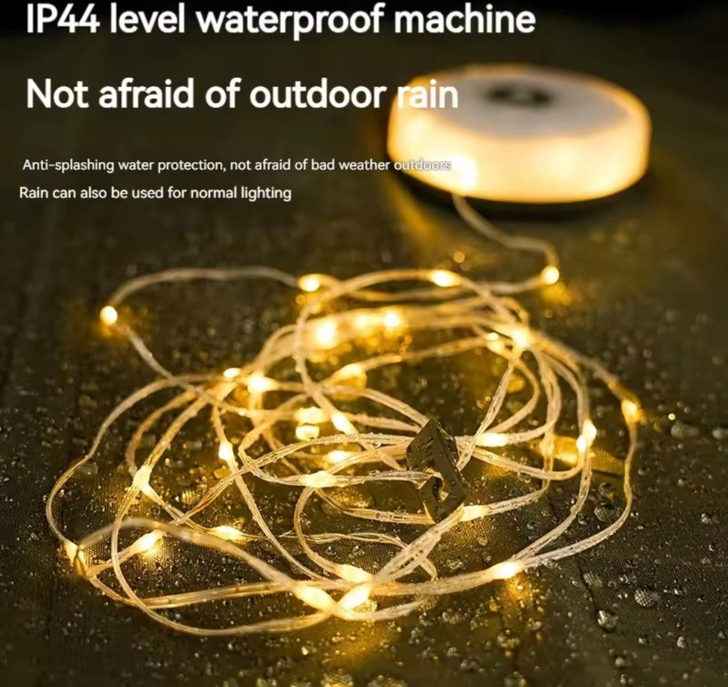 اضاءة رحلات وتخييم 10 متر