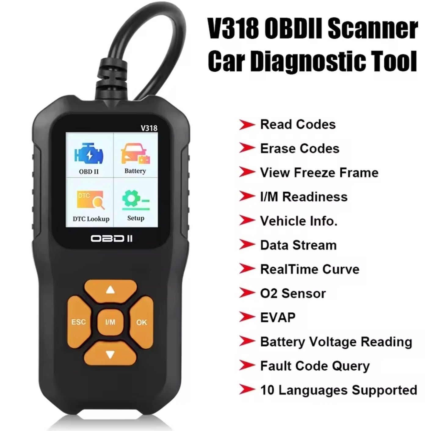 جهاز فحص السيارات OBD2