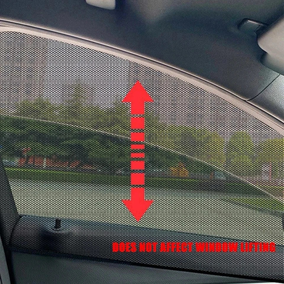 ستارة ابواب السياره 4 قطع