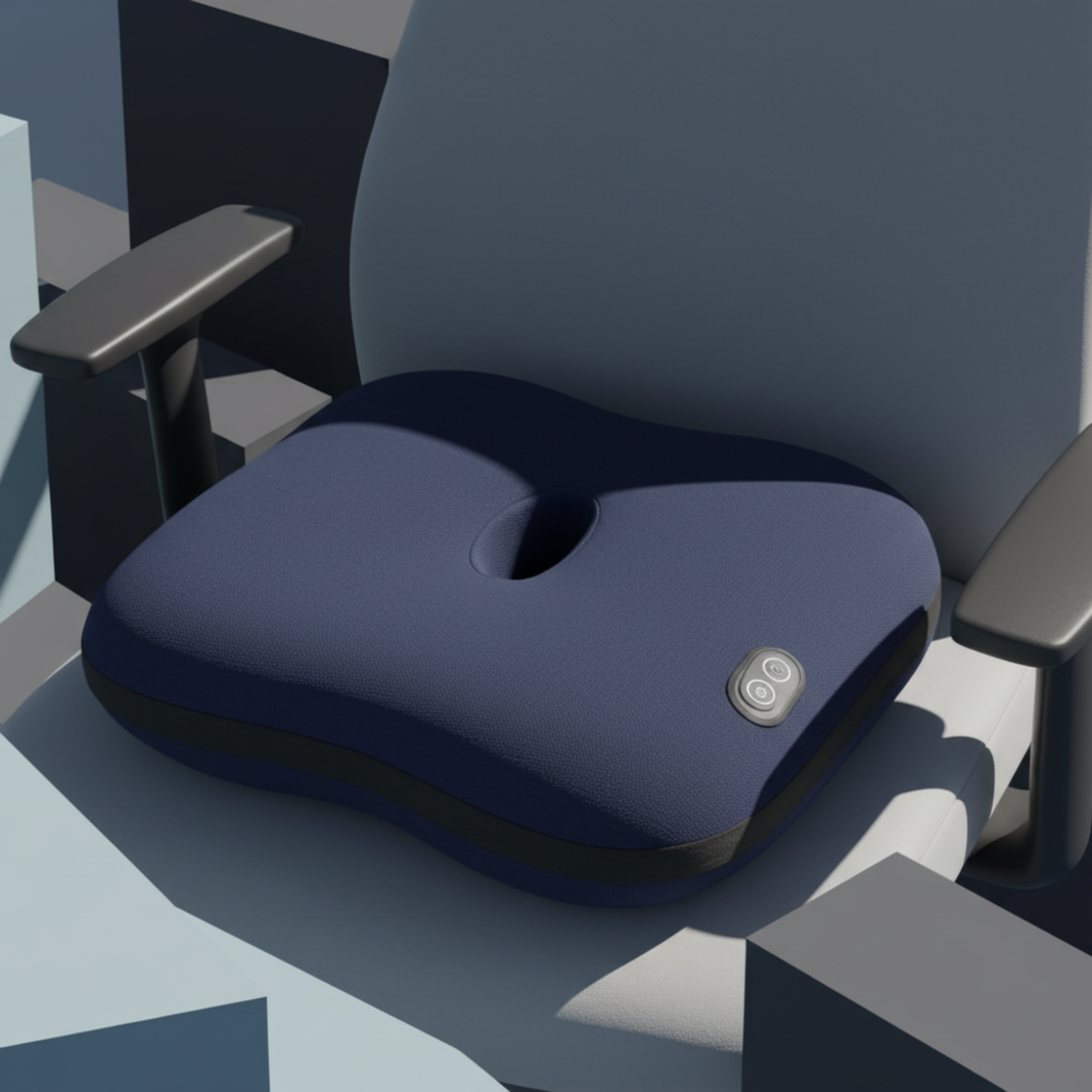 وسادة مريحة حرارية واهتزاز