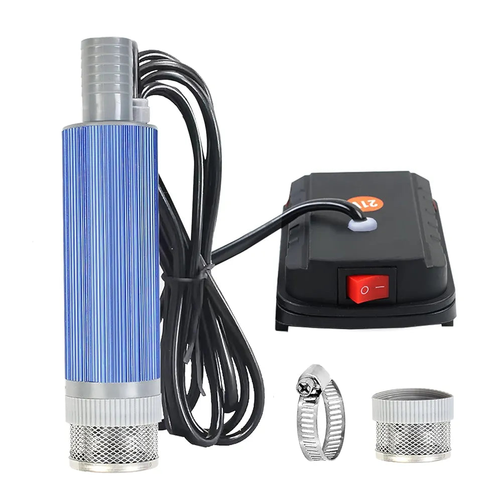 💦 دينمو مضخة ماء متنقلة ببطارية شحن 🔋