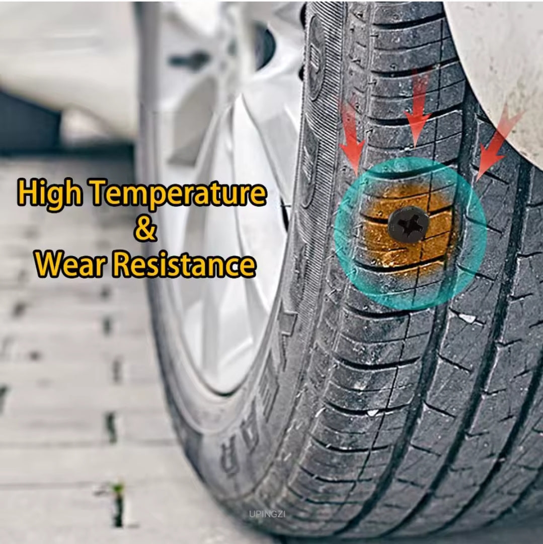 🛠 براغي إصلاح إطارات السيارات (بدون فك الكفر) 10 حبات