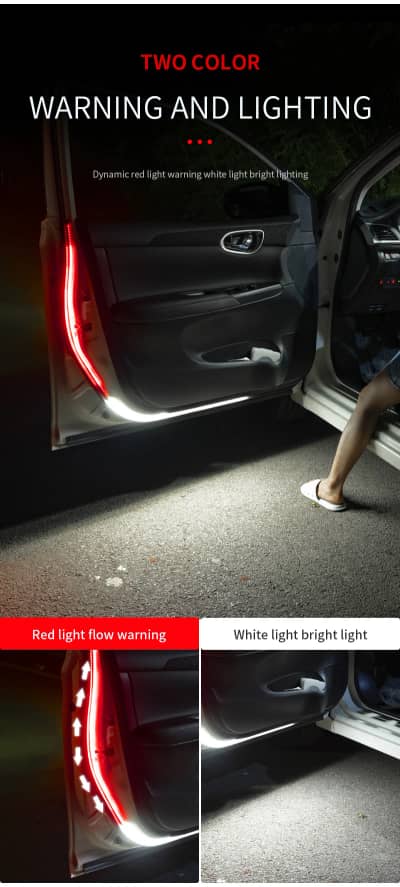 شريط الإضاءة LED الذكي لأبواب السيارة