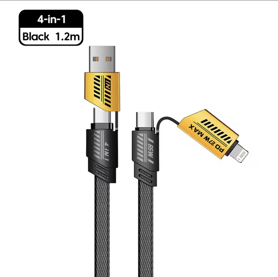 توصيله 65W الشحن السريع مداخل 1×4