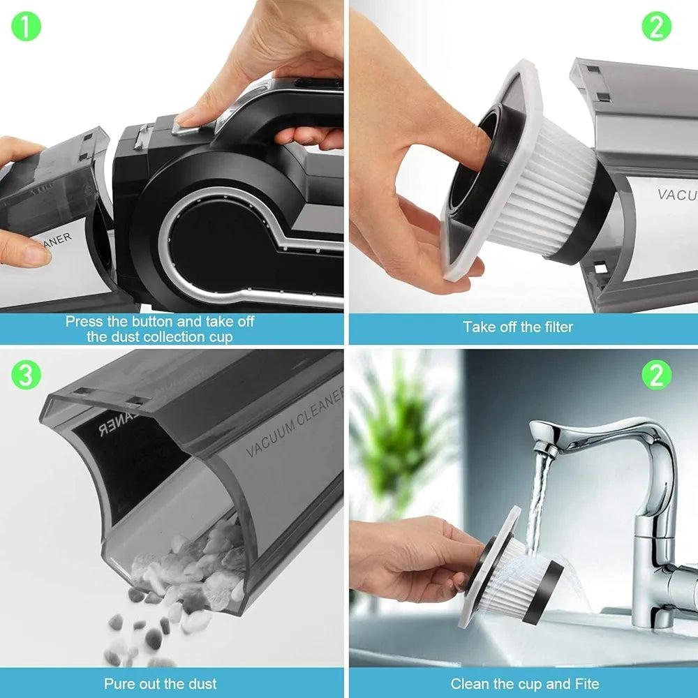 مكنسه متعدد الاستخدام 4×1 للسياره