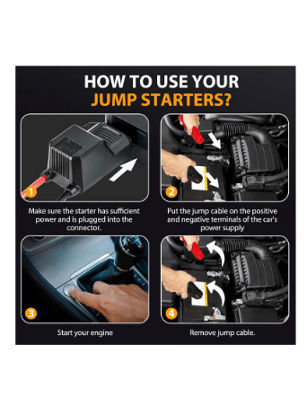 اشتراك سياره معا معبي اطارات وشاحن جوال وكشاف بقوة 25000 امبير