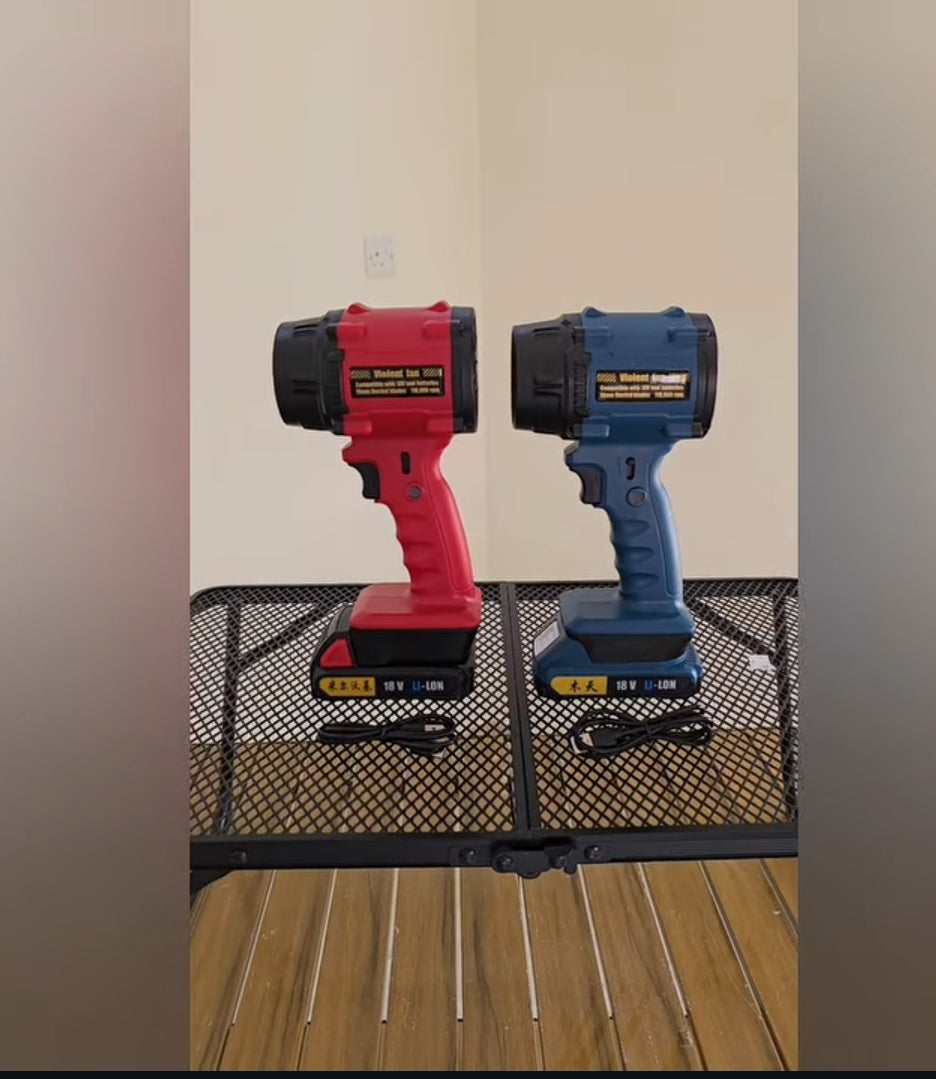 اقوى منفاخ هواء 2بطاريات بتحكم بمستوى الدفع