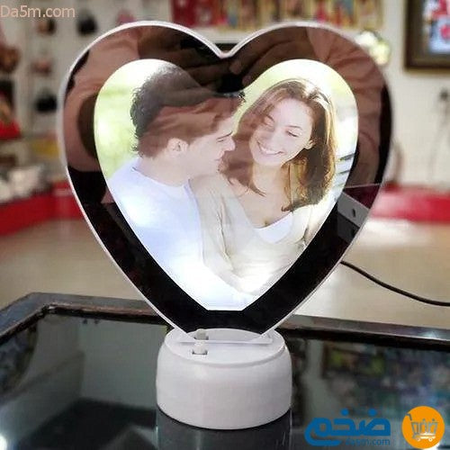 Magic mirror (mirror + photo frame + lampshades) mirrors with a picture of your choice