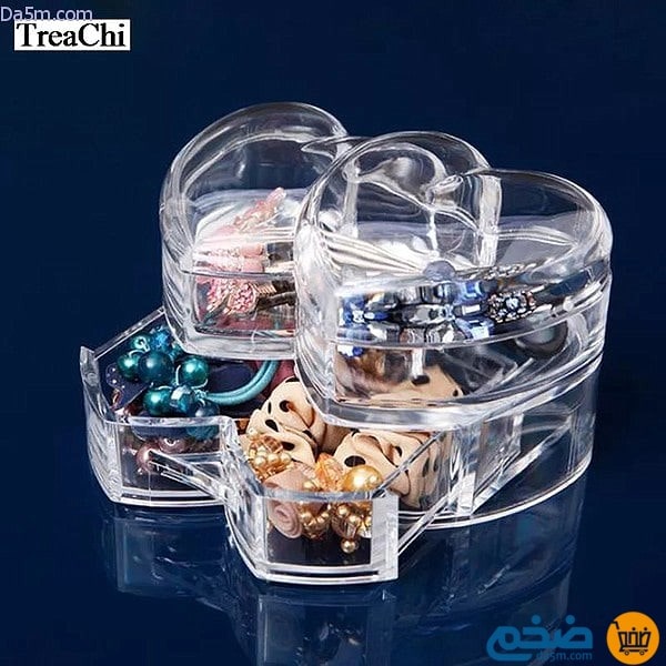 Transparent small jewelry box