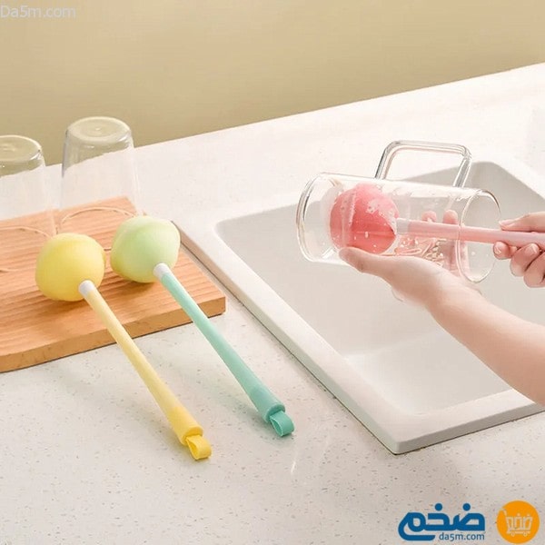 A tool for cleaning cups, jugs and utensils