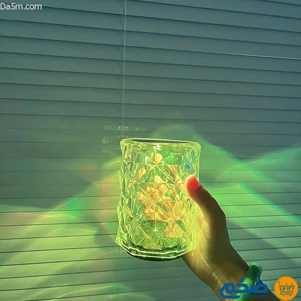 مصباح كريستال ليد بتقنية ثلاثية الابعاد