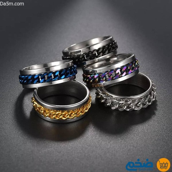 Elegant and attractive steel rings