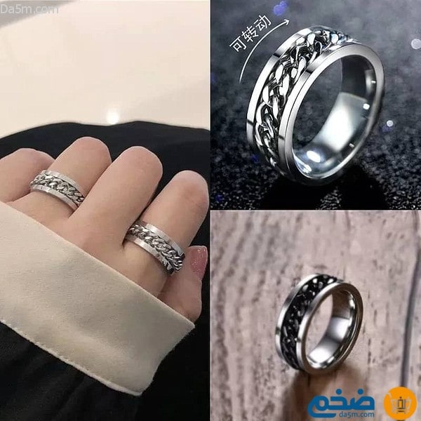 Elegant and attractive steel rings