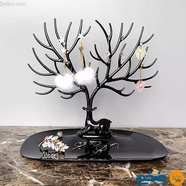 Deer-shaped accessories holder stand