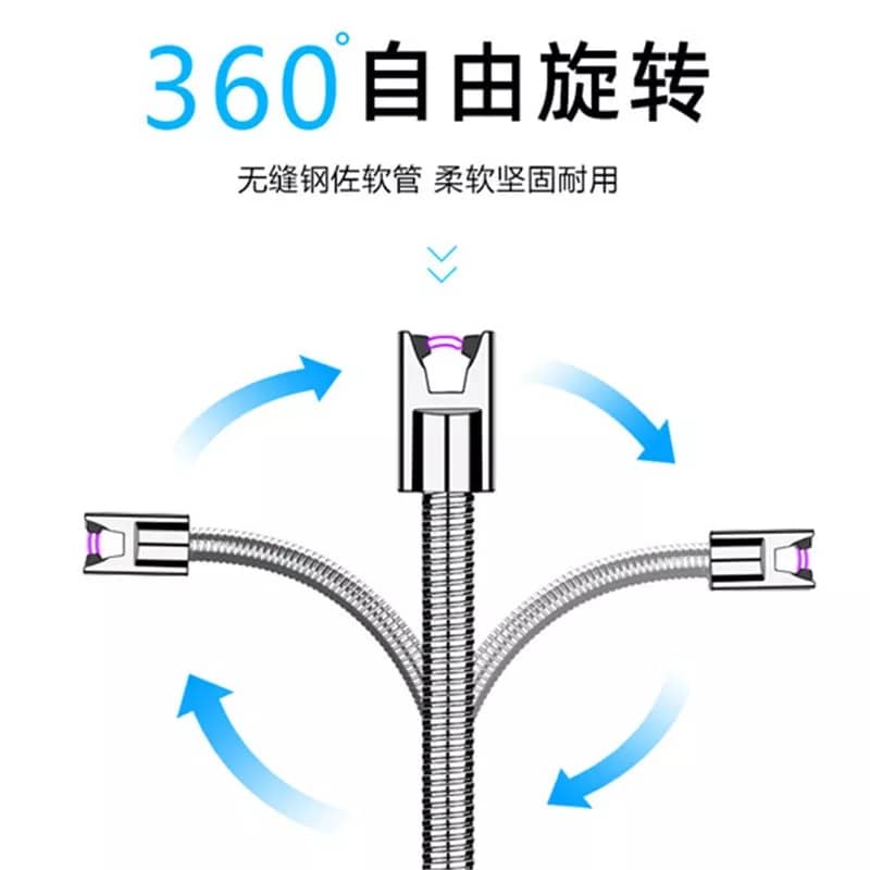 الولاعة الكهربائية القابلة لإعادة الشحن USB