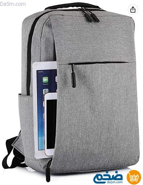 حقيبة ظهر لاب توب، مع منفذ شحن USB