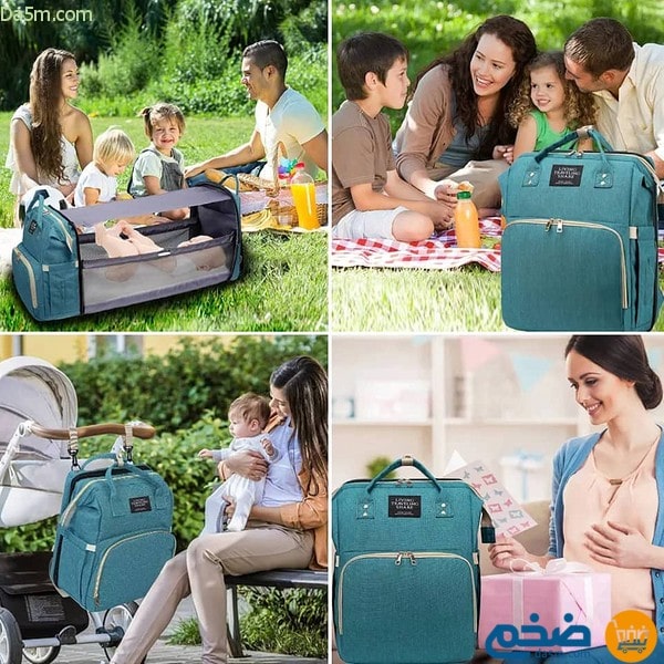 Mother's backpack with bed for children 2 in 1