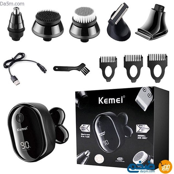Original kemei 6in1 rechargeable electric shaver